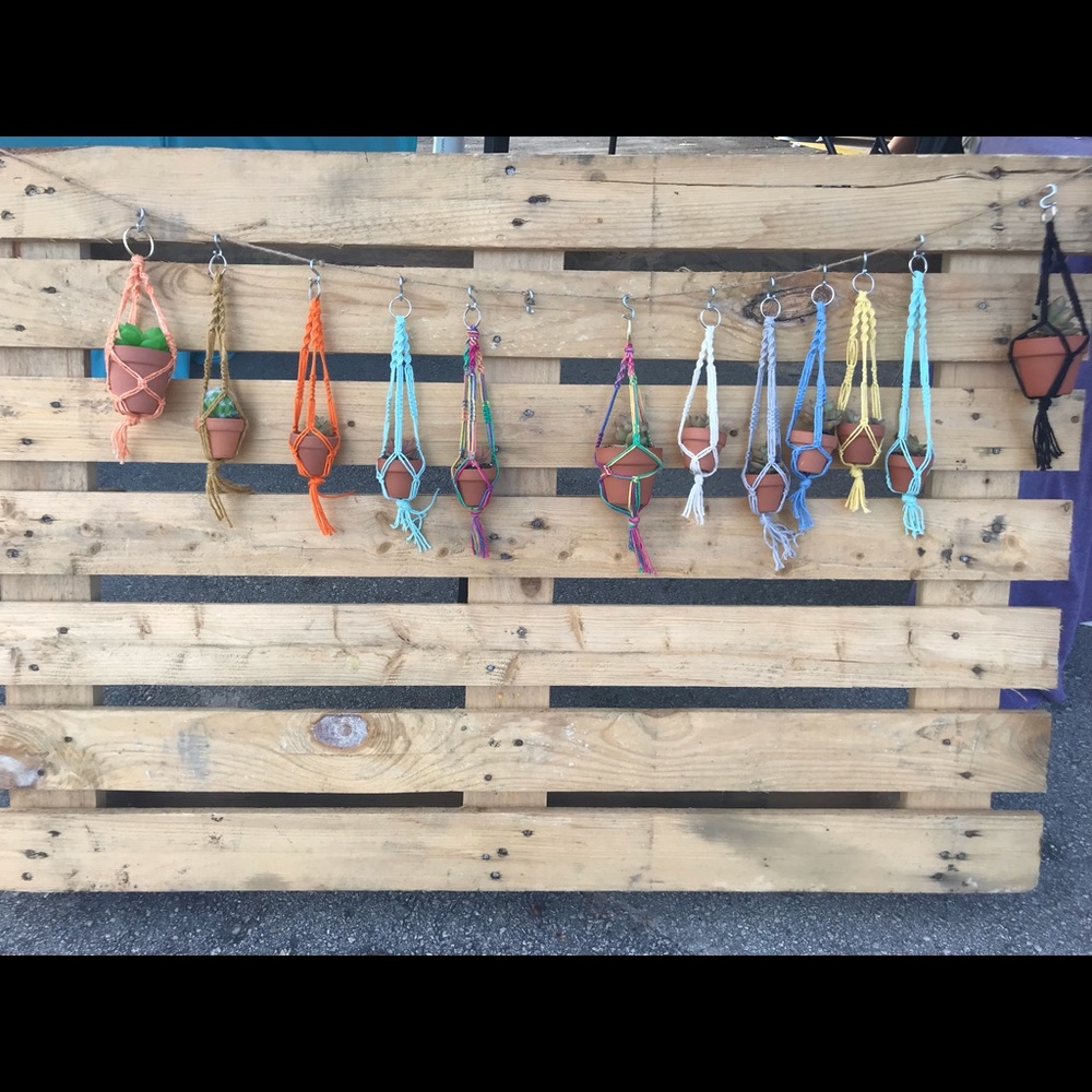 Mini Macrame Plant Hangers